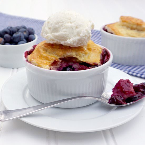 Blueberry Pot Pie