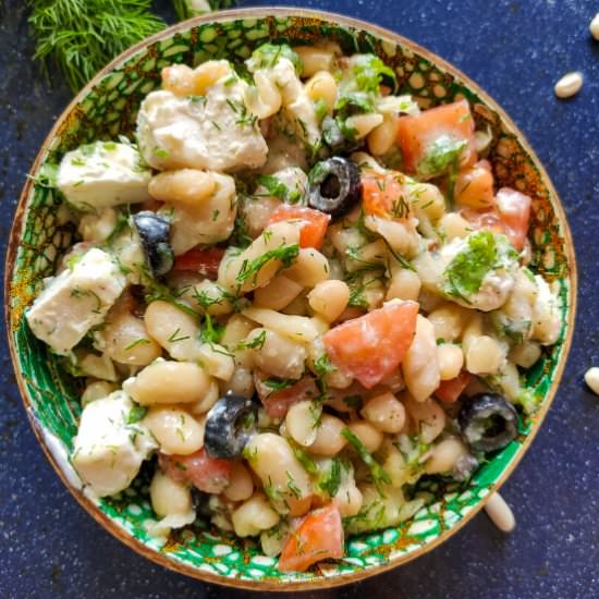 Mediterranean White Bean Salad