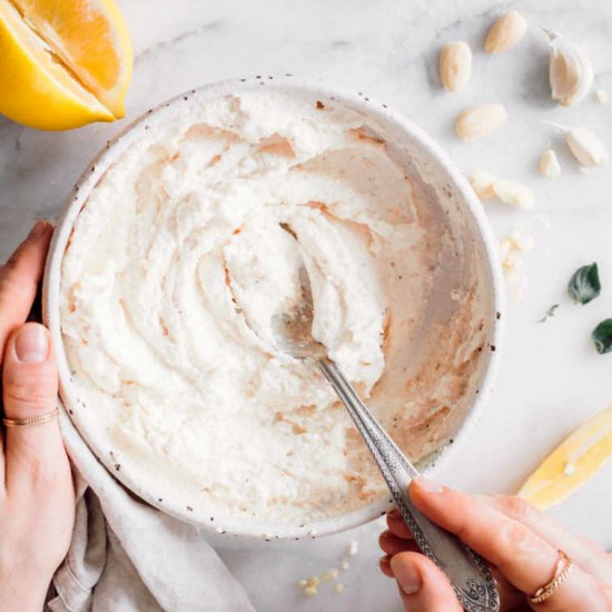 Easy Vegan Almond Ricotta