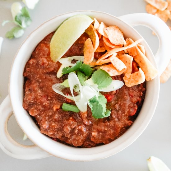 Texas Style Chili