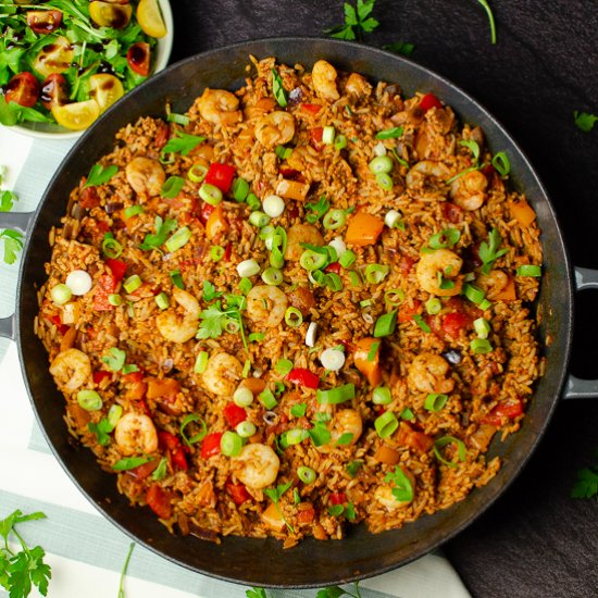 Pork And Prawn Jambalaya