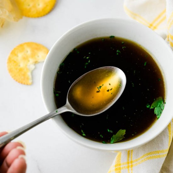 Homemade Instant Pot Bone Broth