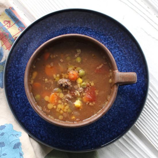 Beef and Vegetable Soup