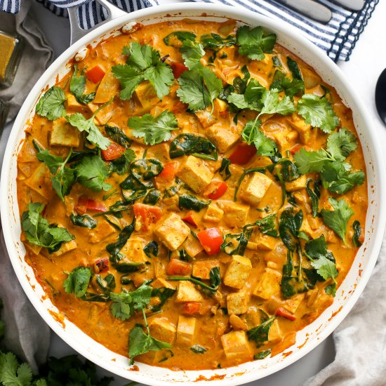 One-Pan Tofu Coconut Curry