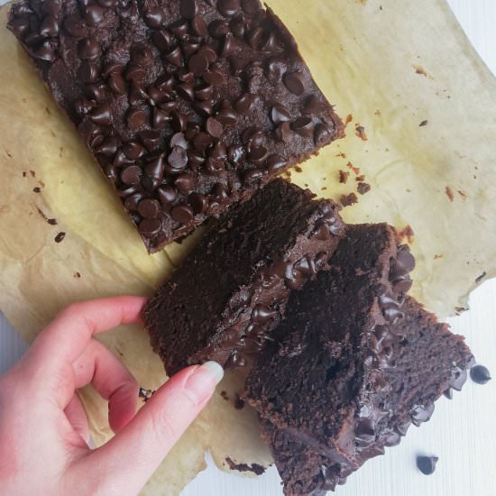 Sweet Potato & Chocolate Cake Loaf