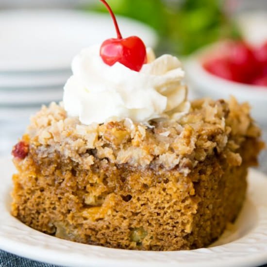 Fruit Cocktail Cake