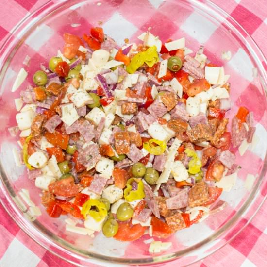 Low Carb Antipasto Salad