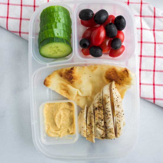 Easy Mediterranean Lunchbox Idea