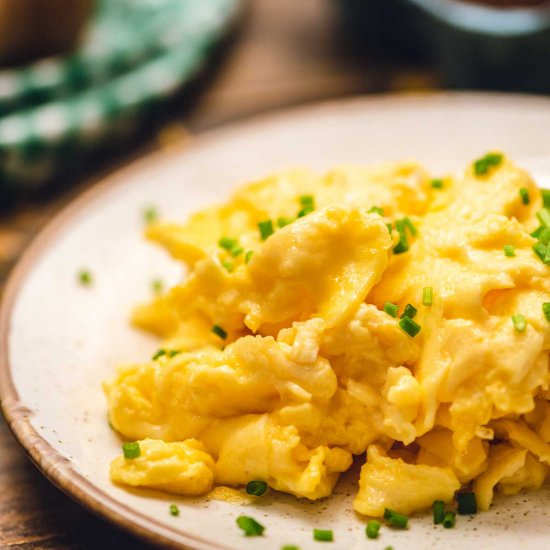 The Best Scrambled Eggs