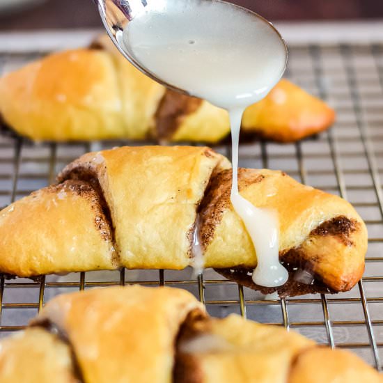 Cinnamon Crescent Rolls