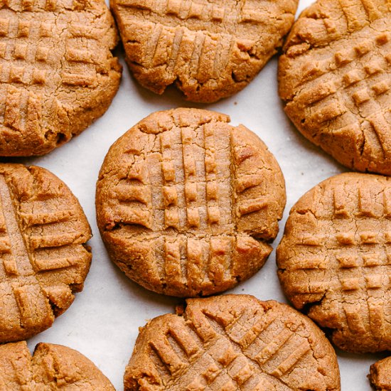 Keto Peanut Butter Cookies