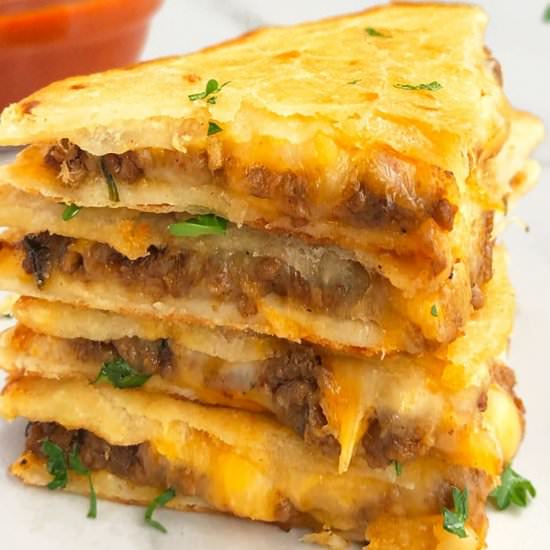 Ground Beef Quesadilla