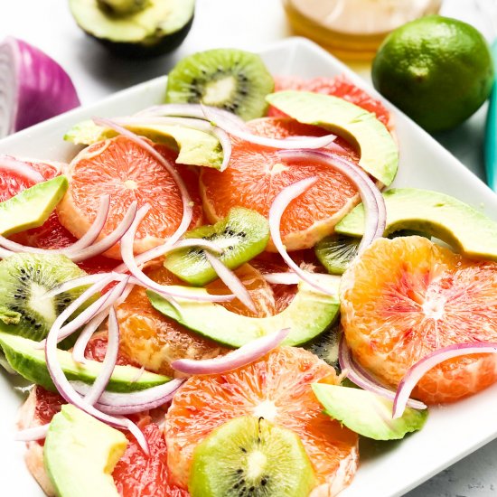 Citrus Salad with Honey-Lime Vinaigrette