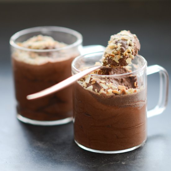 Vegan Coconut Chocolate Mousse