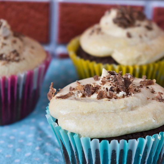 MEXICAN HOT CHOCOLATE CUPCAKES