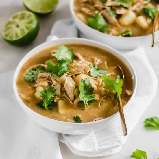 Bean-Free White Chicken Chili