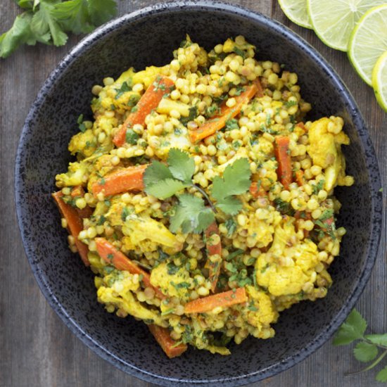 Spicy Curried Couscous