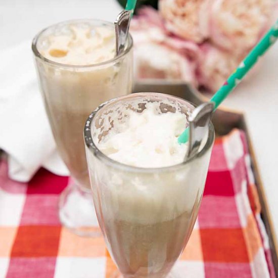 Low Cal Chocolate Ice Cream Soda