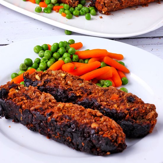 lentil mushroom loaf