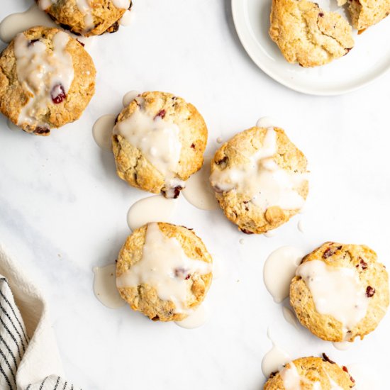 Pecan Cranberry Scones