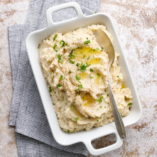 Creamy Mashed Cauliflower