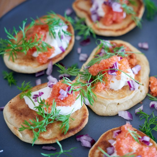 Blinis and Caviar