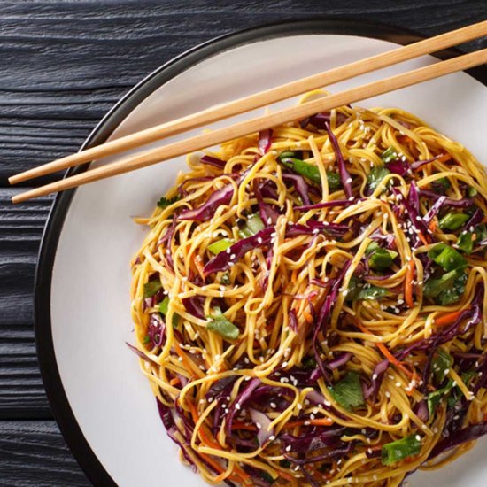 Chinese Salad with Cabbage