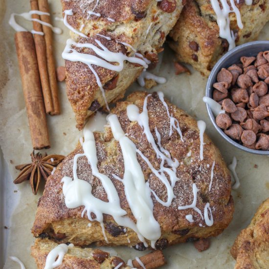 Cinnamon Chip Scones