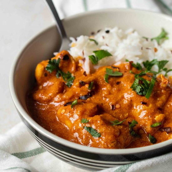 Easy Butter Chicken (Gluten Free)