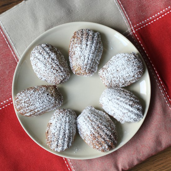 Matcha Madeleines