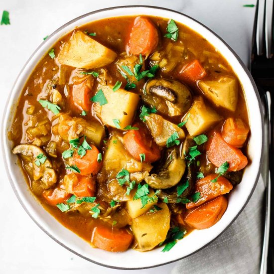 Vegan Stew – Thick and Hearty!