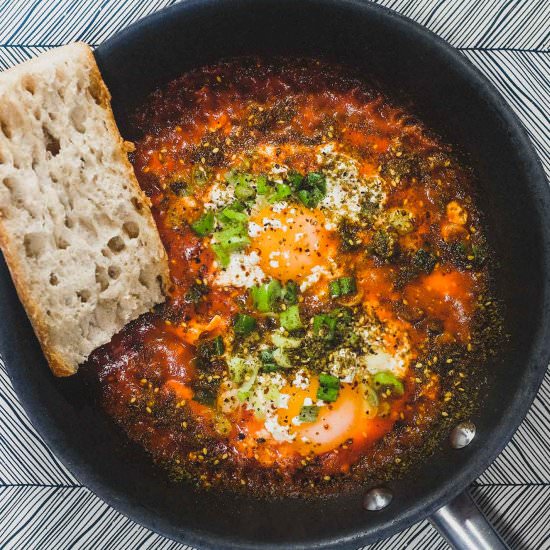 Turkish Menemen Breakfast Eggs