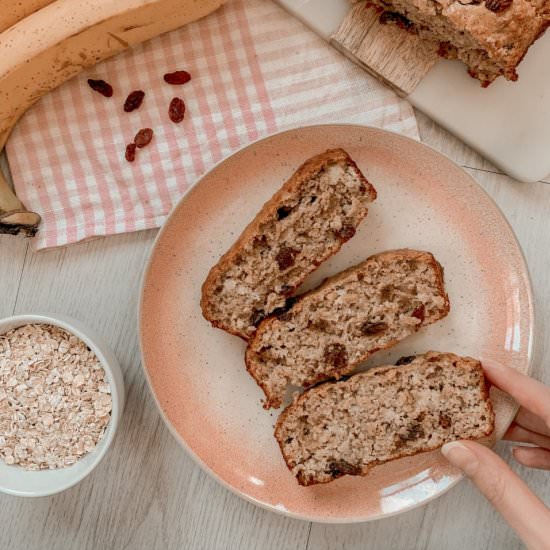 Cinnamon Raisin Banana Bread