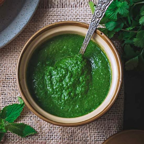 Coriander Mint Chutney