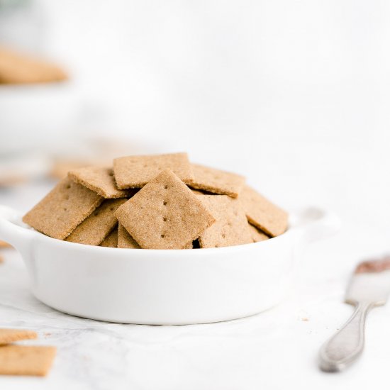 Healthy Cinnamon Graham Crackers