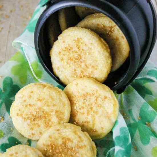 Gold Coin Butter Cookies