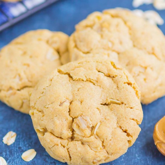 Peanut Butter Oatmeal Cookies