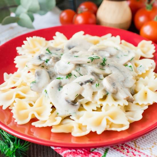 Sour Cream Mushroom Sauce