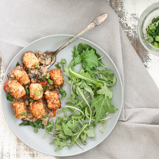 A Healthier Tator Tot Casserole