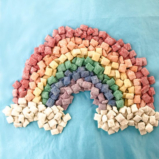 Rainbow Puppy Chow