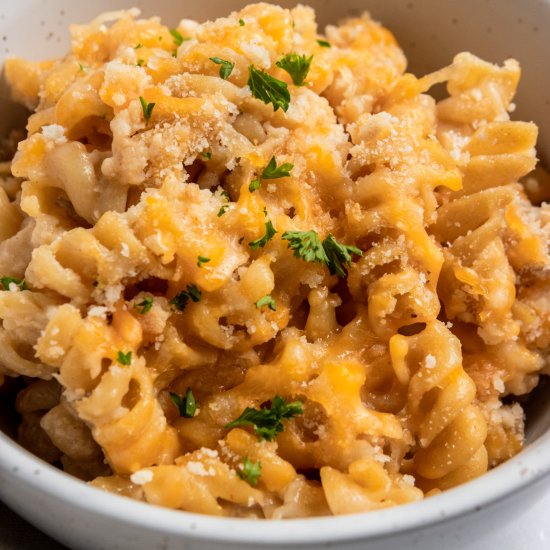 Protein Baked Mac and Cheese