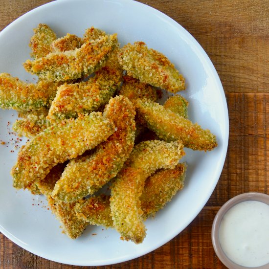 Crispy Baked Avocado Fries