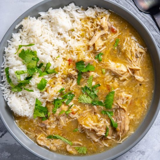 Slow Cooker Chicken Chili Verde