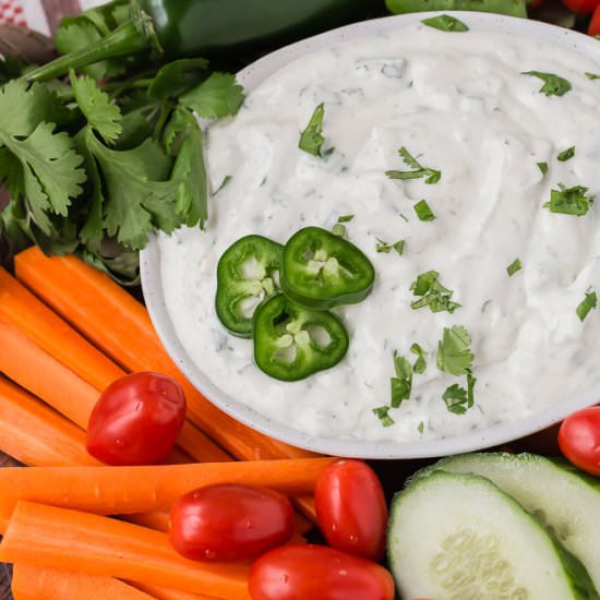 Jalapeno Ranch Dip