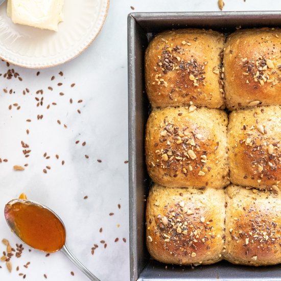 Multigrain Seed and Nut Bread