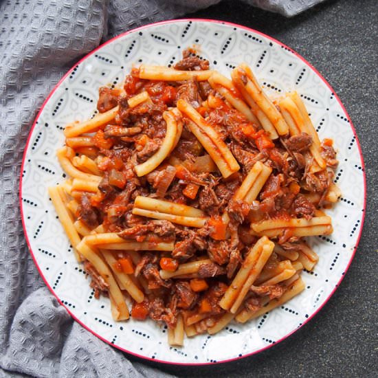 Lamb ragu