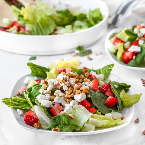 Strawberry Spinach Salad