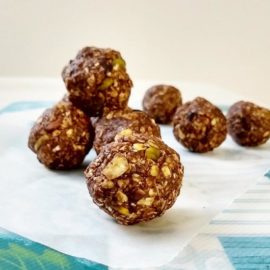 Nutella Oats Nuts & Seeds Bites