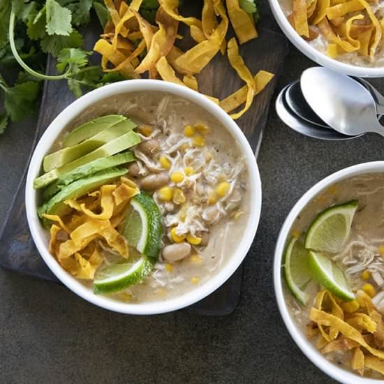 Creamy White Chicken Chili