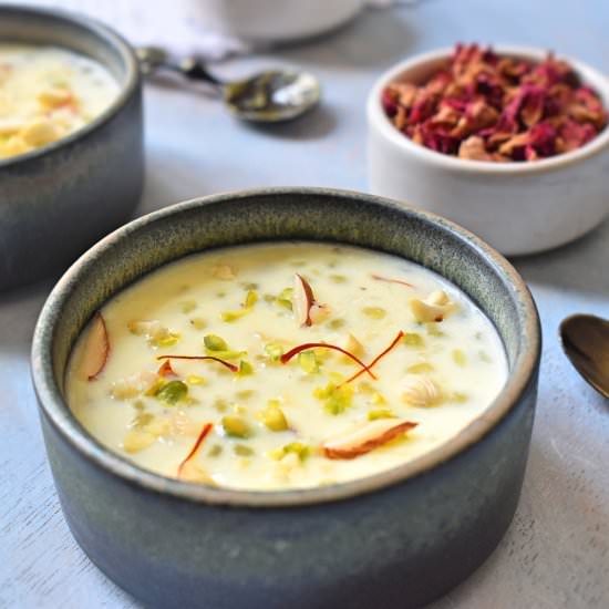 Sabudana Kheer | Sago pearls Kheer